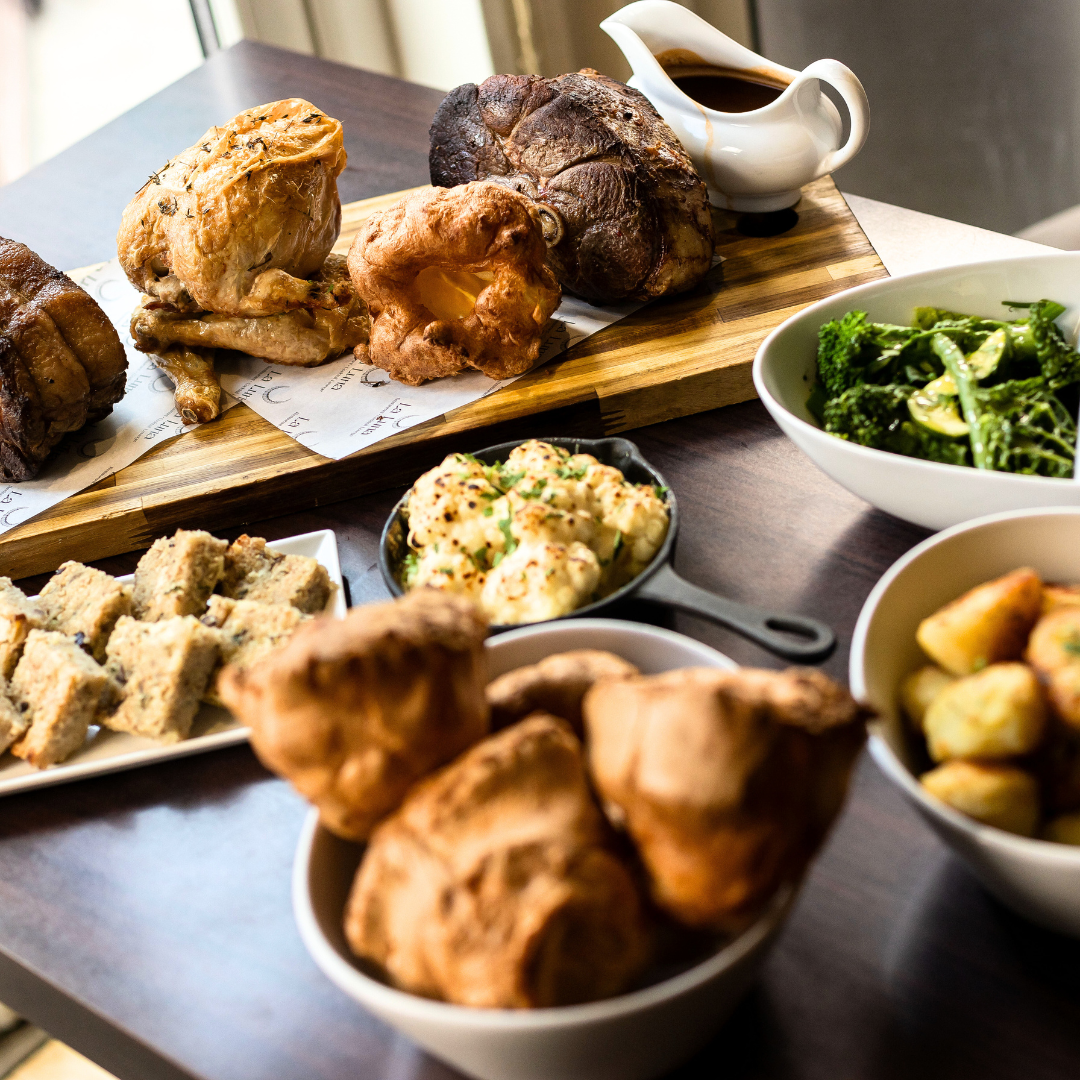 Sunday roast served at La Luna, Talbot Green